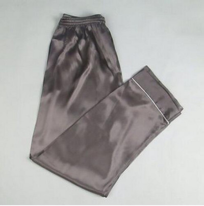 S-3XL Pantaloni de acasă de vară noi pantaloni de pijama de mătase artificială Pantaloni de pijama de jos pentru femei Pantaloni de dormit pentru femei Negru/alb E1132