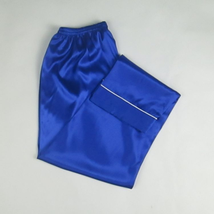 S-3XL Pantaloni de acasă de vară noi pantaloni de pijama de mătase artificială Pantaloni de pijama de jos pentru femei Pantaloni de dormit pentru femei Negru/alb E1132