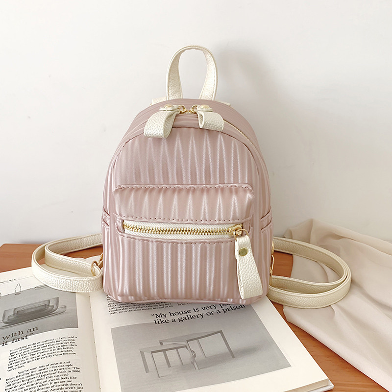 Rucsac din piele de damă Rucsac de lux de designer pentru femei Geantă de școală moale Rucsac mic de călătorie Geantă de școală pentru elevi pentru elevi