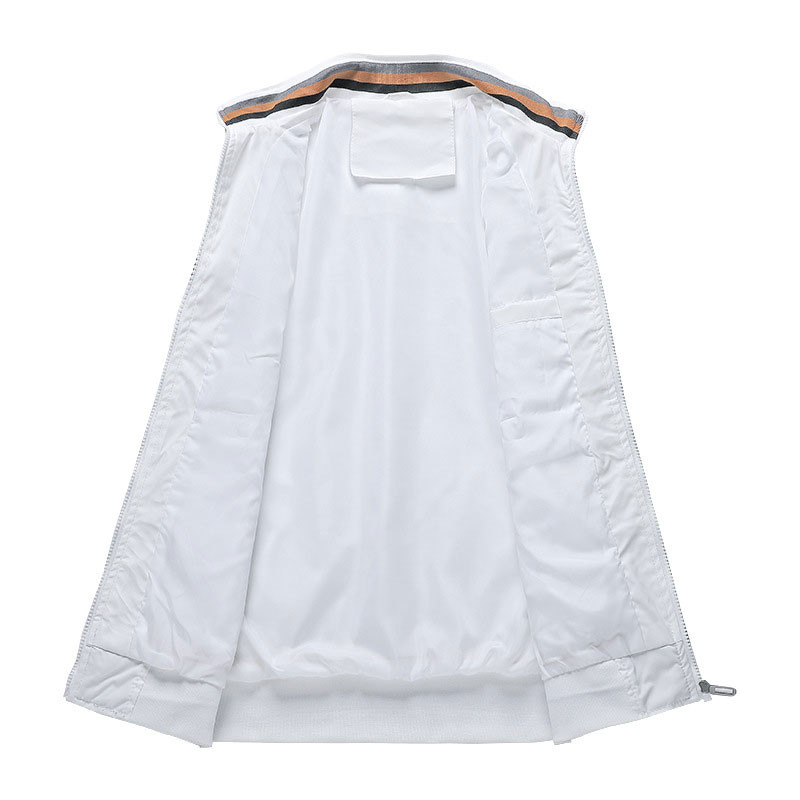 Äsja Chad Varsity Bomber jope Meeste vabaaja jope lukuga kerge spordirõivaste jope tuulejope