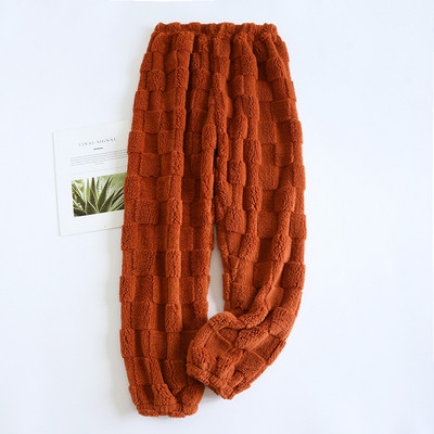 Φθινόπωρο/Χειμώνας 2023 Νέο γυναικείο φανελένιο παντελόνι ύπνου Γυναικείο κοραλλί βελούδινο παντελόνι Home Παντελόνι φαρδύ και χαριτωμένο παντελόνι πιτζάμα