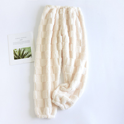 Φθινόπωρο/Χειμώνας 2023 Νέο γυναικείο φανελένιο παντελόνι ύπνου Γυναικείο κοραλλί βελούδινο παντελόνι Home Παντελόνι φαρδύ και χαριτωμένο παντελόνι πιτζάμα