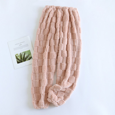 Φθινόπωρο/Χειμώνας 2023 Νέο γυναικείο φανελένιο παντελόνι ύπνου Γυναικείο κοραλλί βελούδινο παντελόνι Home Παντελόνι φαρδύ και χαριτωμένο παντελόνι πιτζάμα