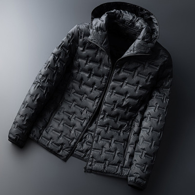 2023 φθινόπωρο και χειμώνα νέο στυλ αδιάβροχο ελαφρύ πουπουλένιο μπουφάν Ανδρική κουκούλα Υπέρελαφρη ζεστή λευκή πάπια Unisex