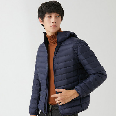 NewBang 90 Good Down Jacket για Άντρες Εξαιρετικά ελαφρύ πουπουλένιο ανδρικό μπουφάν με κουκούλα Windbreaker Feather Jacket Ανδρικό ελαφρύ ζεστό παλτό