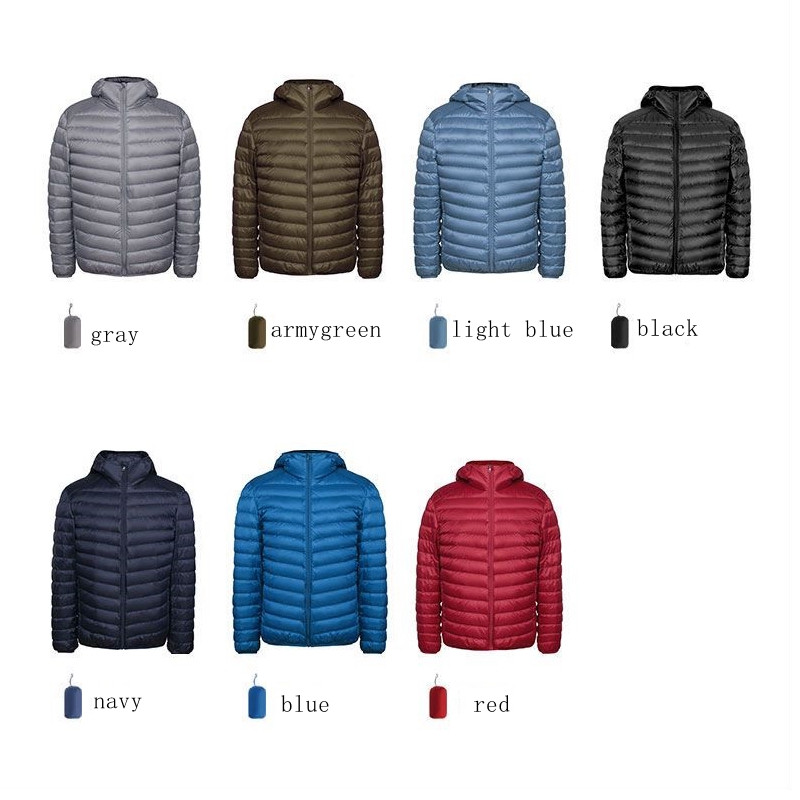 NewBang 90 Good Down Jacket για Άντρες Εξαιρετικά ελαφρύ πουπουλένιο ανδρικό μπουφάν με κουκούλα Windbreaker Feather Jacket Ανδρικό ελαφρύ ζεστό παλτό