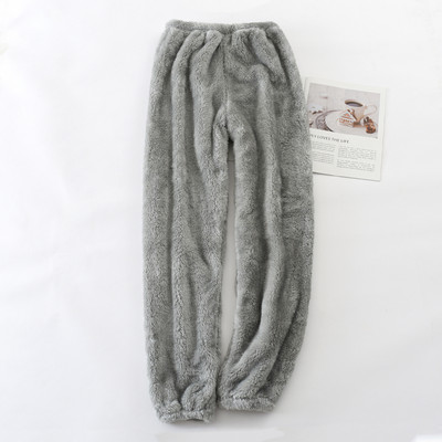 Γιαπωνέζικο φθινόπωρο και χειμώνα νέο ζευγάρι παντελόνι πιτζάμες ανδρικό και γυναικείο παντελόνι σπιτιού χρωματιστό φανελένιο ζεστό χοντρό παντελόνι