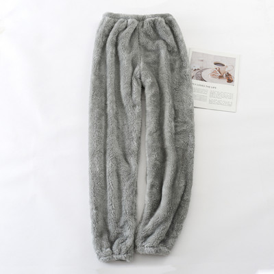Γιαπωνέζικο φθινόπωρο και χειμώνα νέο ζευγάρι παντελόνι πιτζάμες ανδρικό και γυναικείο παντελόνι σπιτιού χρωματιστό φανελένιο ζεστό χοντρό παντελόνι