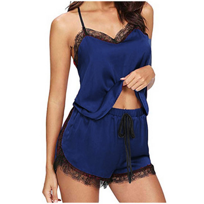 Pijamale pentru femei Lenjerie de noapte Îmbrăcăminte de acasă Îmbrăcăminte pentru femei Lenjerie sexy de somn 2022 Cămașă de noapte cu pantaloni scurți Lenjerie de noapte Lenjerie de corp Cămașă de noapte