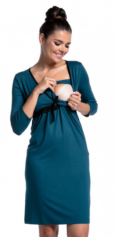 Rasedatele mõeldud hommikumantel pidžaamad magamisriided pitsist lillelised V-kaelusega rasedatele imetavad öösärgid rasedatele naistele