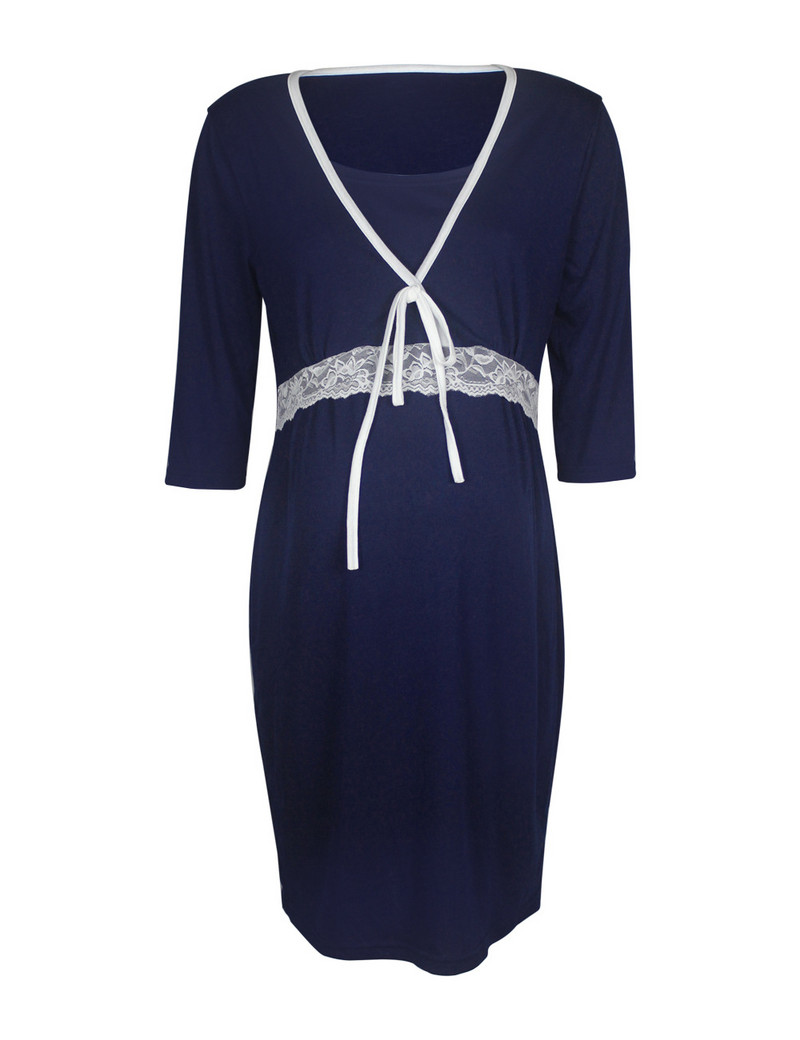 Rasedatele mõeldud hommikumantel pidžaamad magamisriided pitsist lillelised V-kaelusega rasedatele imetavad öösärgid rasedatele naistele