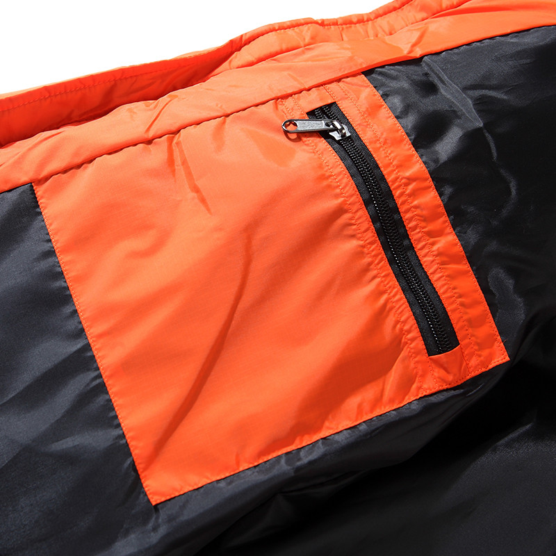 Χοντρό ζεστό ανδρικό χειμωνιάτικο τζάκετ με κουκούλα με κουκούλα πάπια παλτό παρκά casual λεπτό συνονθύλευμα Ελαφρύ παλτό με βάση γιακά Ψωμί παλτό