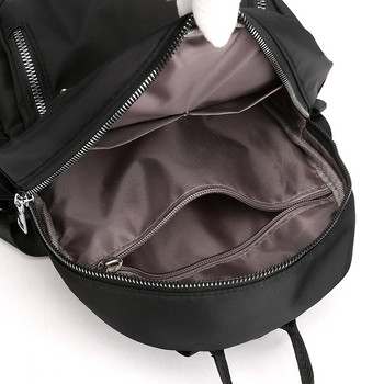 COOAMY Ежедневна раница Oxford Дамски пътни водоустойчиви найлонови училищни чанти за тийнейджърки Висококачествена модна чанта за през рамо