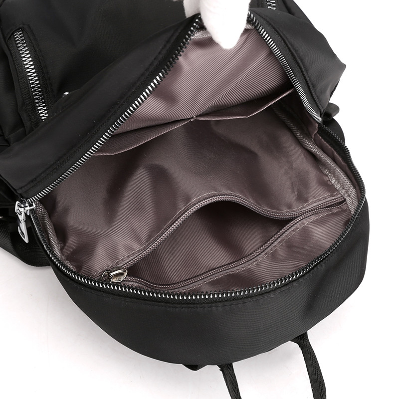 COOAMY Casual Oxford Backpack Women Travel Αδιάβροχες νάιλον σχολικές τσάντες για έφηβες υψηλής ποιότητας Fashion tote τσάντα ώμου