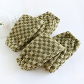 2023 Φθινόπωρο/Χειμώνας Νέο ζευγάρι Παντελόνι ύπνου Coral Fleece Ανδρικό και γυναικείο βελούδινο παντελόνι φανελένιο παντελόνι στο κάτω μέρος