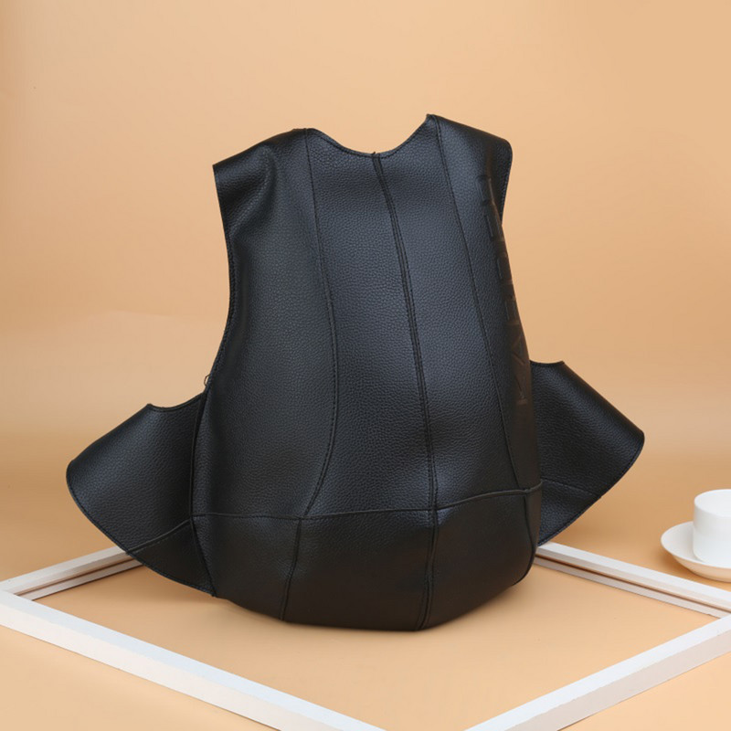 Moodne reisiseljakott Multifunktsionaalne PU-nahast lõuendist seljakott, suure mahutavusega armsa kilpkonna kujuga naiste tüdrukute üliõpilastele