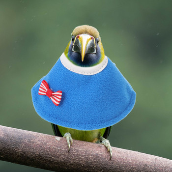 2 τμχ Parakeet Collar Anti-Pecking Προστατευτικό κολάρο πουλιών Parrot Neckband Γούνινο δαχτυλίδι προστασίας για κατοικίδια