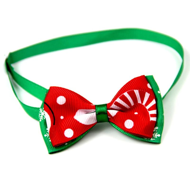 Ajustabil pentru gulerele papionului pentru pisici Crăciun pentru gulerul pisicilor Articole pentru petreceri Y08D