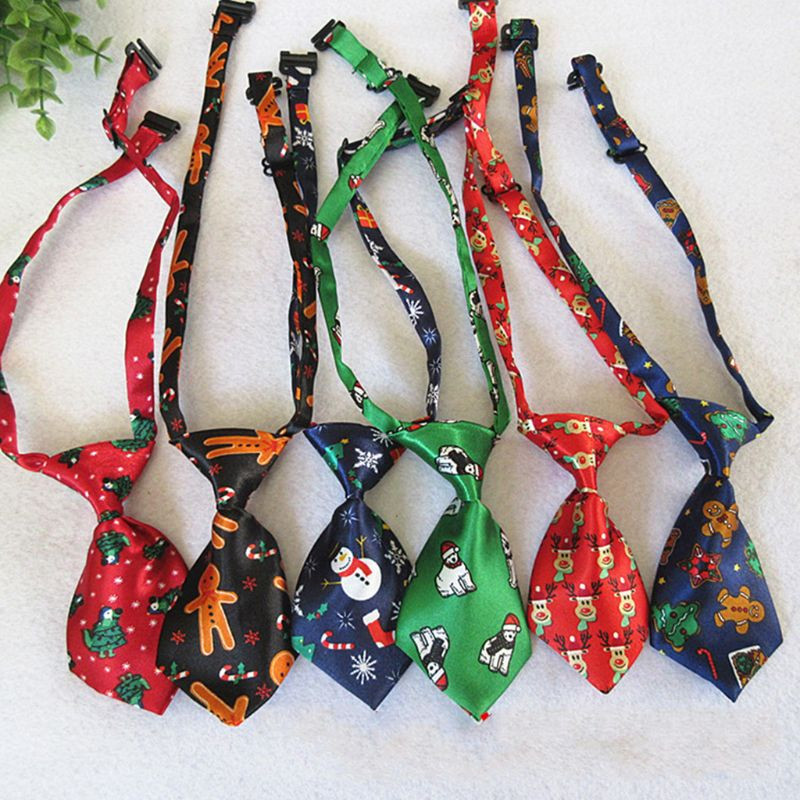 Ajustabil pentru gulerele papionului pentru pisici Crăciun pentru gulerul pisicilor Articole pentru petreceri Y08D