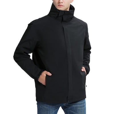 Férfi esőkabát Esőkabát Könnyű szélálló kültéri kabát lélegző, összecsukható alkalmi sportruházat kültéri ruházat