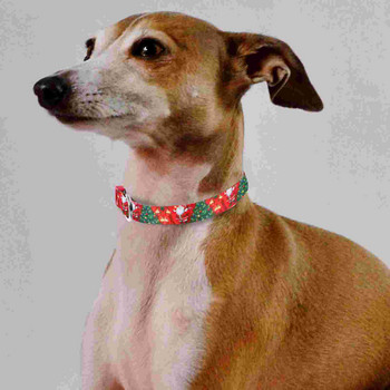 Κομψό κολάρο σκύλου Άνετο κολάρο σκύλου Χριστουγεννιάτικο κολάρο για κουτάβι με λαιμόκοψη