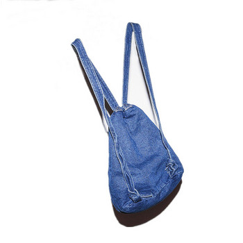 Τζιν Camp τσάντα Vintage στυλ Τζιν Τσάντες πλάτης Τσάντες μεγάλου μεγέθους Σχολικές τσάντες Τζιν Τσάντες ταξιδιού τζιν Τσάντες κροατικού στυλ Drop Shipping