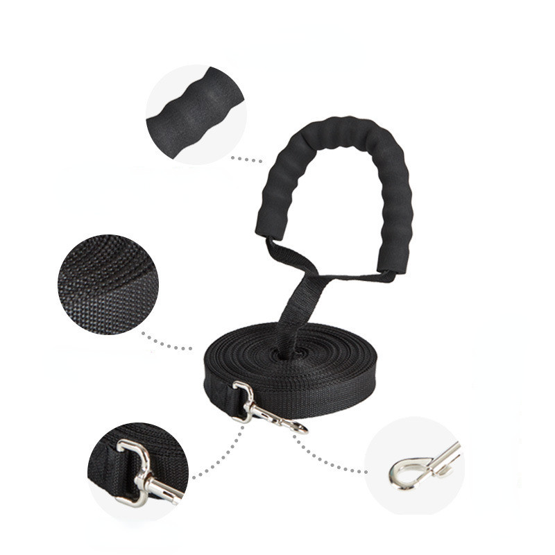 1,5–10 M pikk koerarihm, mugav käsnaga käepidemega lemmikloomaplii rihm välitingimustes treenimiseks mõeldud koerapael väikestele keskmise suurusega koertele