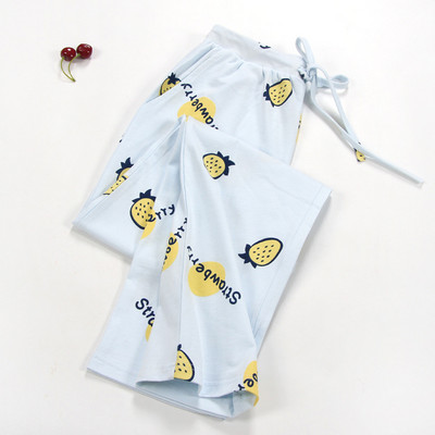 NOI Pantaloni de dormit pentru femeie 100% bumbac Pantaloni de pijama pentru femei Pantaloni de pijama țesuți Pantaloni confortabili de pijama respirabili
