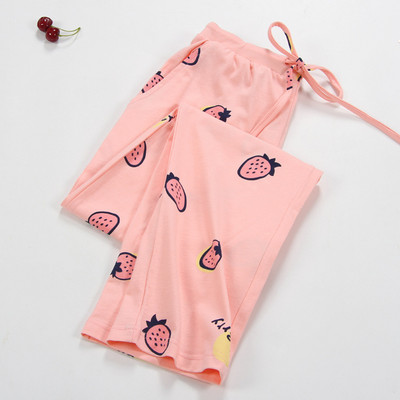 NOI Pantaloni de dormit pentru femeie 100% bumbac Pantaloni de pijama pentru femei Pantaloni de pijama țesuți Pantaloni confortabili de pijama respirabili