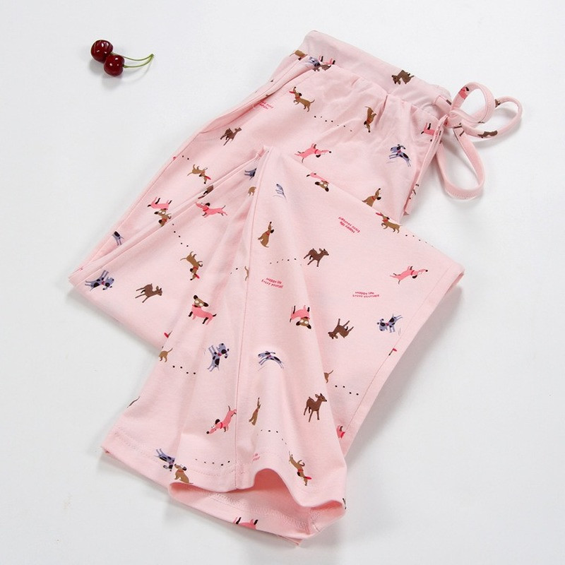 NOI Pantaloni de dormit pentru femeie 100% bumbac Pantaloni de pijama pentru femei Pantaloni de pijama țesuți Pantaloni confortabili de pijama respirabili