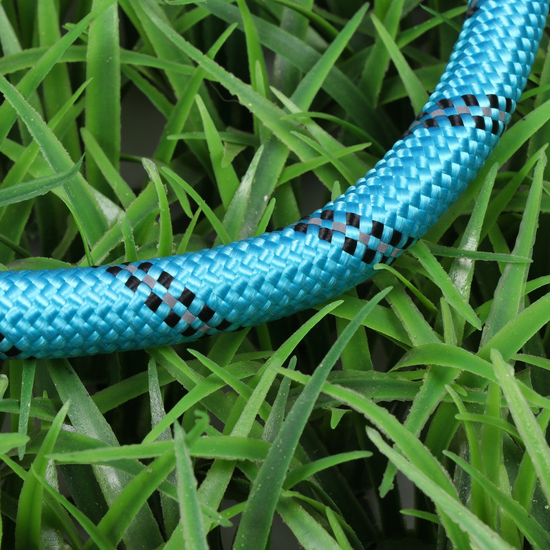 Ανακλαστικά λουριά με σχοινί έλξης για σκύλους κατοικίδιων ζώων 60cm Ζώνη έλξης για σκύλους για περπάτημα νάιλον πρακτική αλυσίδα για σκύλους (μπλε του ουρανού)