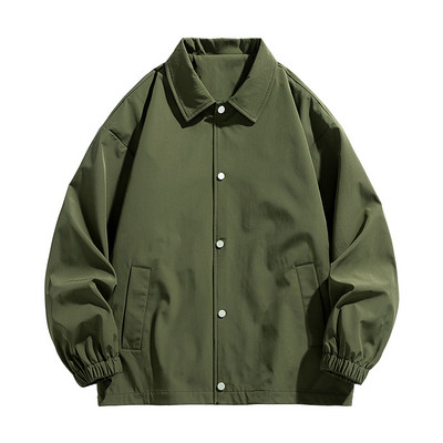 Casual τζάκετ Ανδρικά σακάκια γιακά ανάλαφρα με κουμπιά επάνω λεπτά πουκάμισα Ρούχα 2023 Τάσεις