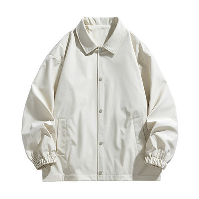 Casual τζάκετ Ανδρικά σακάκια γιακά ανάλαφρα με κουμπιά επάνω λεπτά πουκάμισα Ρούχα 2023 Τάσεις