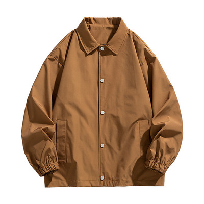 Casual τζάκετ Ανδρικά σακάκια γιακά ανάλαφρα με κουμπιά επάνω λεπτά πουκάμισα Ρούχα 2023 Τάσεις