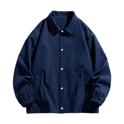 Casual τζάκετ Ανδρικά σακάκια γιακά ανάλαφρα με κουμπιά επάνω λεπτά πουκάμισα Ρούχα 2023 Τάσεις