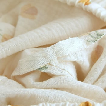 2023 Crepe Cotton Sleepwear Κορεατικές πιτζάμες για γυναίκες Καλοκαιρινές πιτζάμες με στρογγυλή λαιμόκοψη Γυναικείο σετ Γυναικείο σετ 2 τεμαχίων Cute Loungewear