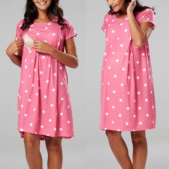 S - 2Xl Модна нова пижама за бременни жени Памучна мека нощница за кърмене Спално облекло за бременни Облекло плюс размер