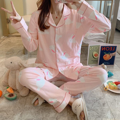 100% puuvillane õhuke topeltmarli rasedatele imetavatele magamisriided koduriided rasedatele kevadiseks raseduseks pidžaamad