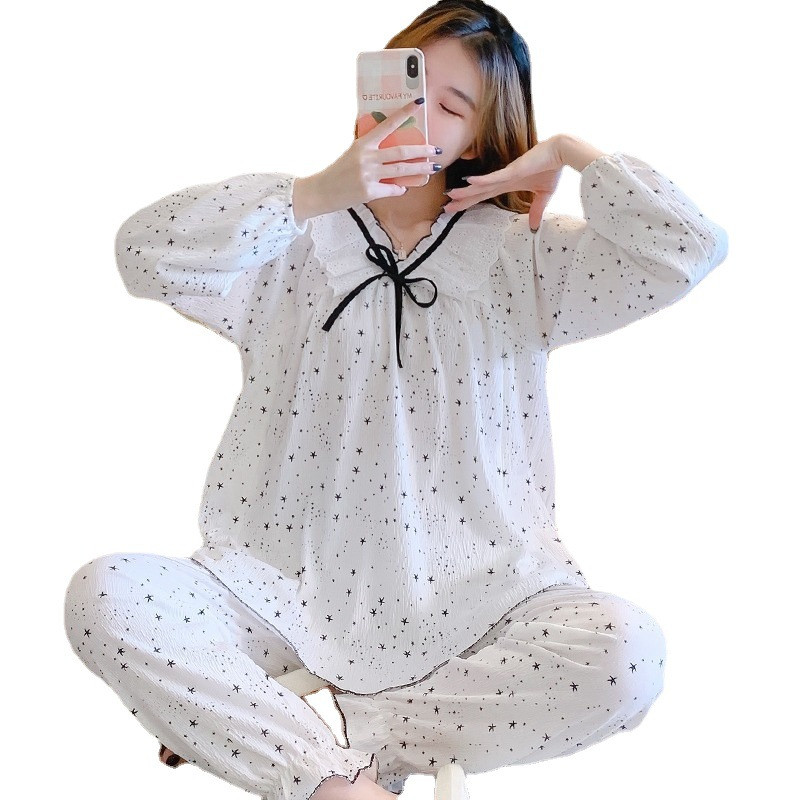 V- λαιμόκοψη βαμβακερά υπνοδωμάτια νοσηλευτικής εγκυμοσύνης Καλοκαιρινά λεπτά χαλαρά κοστούμια πιτζάμες θηλασμού Εγκυμοσύνη Ενδύματα για το σπίτι Σαλόνι ύπνου