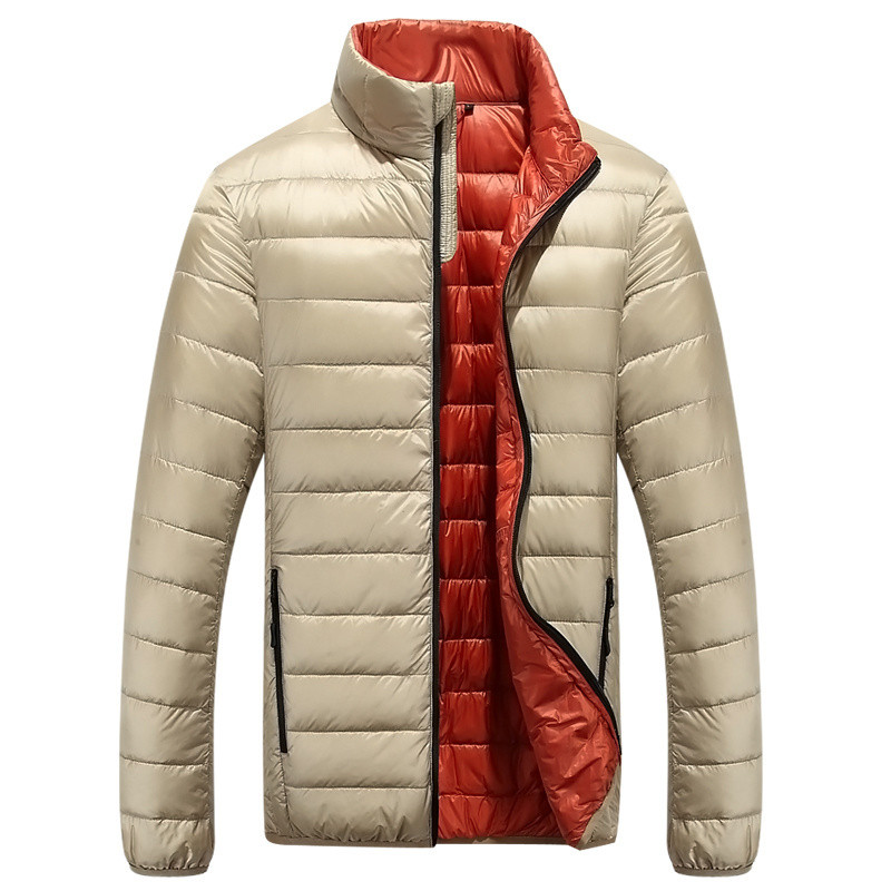 Μπουφάν Duck Down Ανδρικό φθινοπωρινό & χειμώνα casual Ultralight ss Ελαφρύ πανωφόρι πανωφόρι