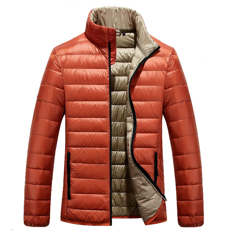 Μπουφάν Duck Down Ανδρικό φθινοπωρινό & χειμώνα casual Ultralight ss Ελαφρύ πανωφόρι πανωφόρι