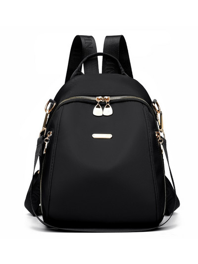 Νέα γυναικεία σακίδια πλάτης Υψηλής χωρητικότητας Αδιάβροχα κολεγιακά σακίδια μοντέρνα Γυναικείες σχολικές τσάντες φορητού υπολογιστή Μαύρες σχολικές τσάντες ταξιδιού για κορίτσια