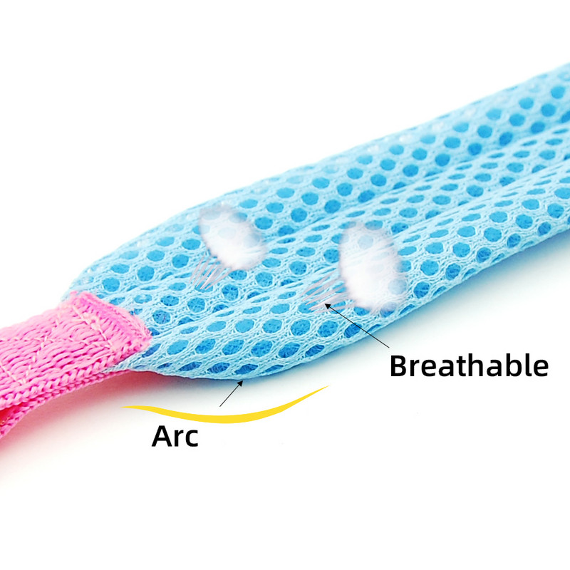 Λουρί για κολάρο σκύλου Ρυθμιζόμενο διχτυωτό κολάρο με μολύβδινο κολάρο γάτας σκύλου Επενδυμένο λουρί για κουτάβια μικρού μεσαίου μεγέθους σκύλους