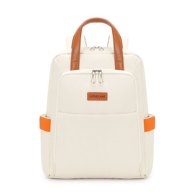 Rucsac nou, multifuncțional, elegant pentru computer, pentru femei, pentru laptop de 15,6 inci, geantă simplă de școală pentru fete adolescente