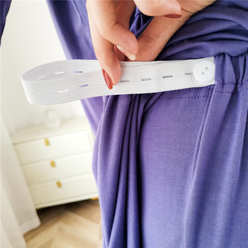 Fdfklak 2022 Ρούχα εγκυμοσύνης Κοστούμι με V λαιμόκοψη Πυτζάμα εγκυμοσύνης μακρυμάνικο πυζά νοσηλευτικό ανοιξιάτικο φθινόπωρο σετ θηλασμού