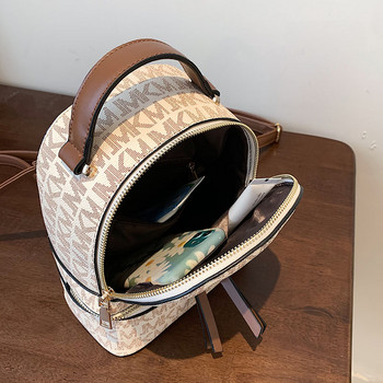 Дамска раница Дамски висококачествени меки кожени ученически чанти за тийнейджърки Sac A Dos Travel Back Pack Раници Mochilas