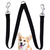 2 σε 1 Διπλό Λουρί Σκύλου Διπλό Λουρί Περπάτημα Δημιουργικό Λουρί Σκύλου Ισχυρό Νάιλον V Σχήματος Αλυσίδα Σκύλου Προμήθειες για κατοικίδια Αξεσουάρ Σκύλου