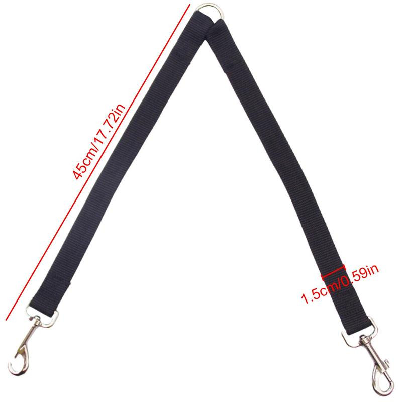 2 σε 1 Διπλό Λουρί Σκύλου Διπλό Λουρί Περπάτημα Δημιουργικό Λουρί Σκύλου Ισχυρό Νάιλον V Σχήματος Αλυσίδα Σκύλου Προμήθειες για κατοικίδια Αξεσουάρ Σκύλου