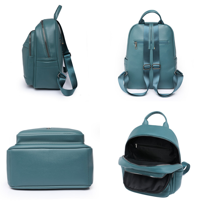 Casual γυναικείες δερμάτινες τσάντες πλάτης σχεδιαστές τσάντες ώμου για γυναίκες 2023 Backpack σχολικές τσάντες για έφηβες Sac Mochila Feminina