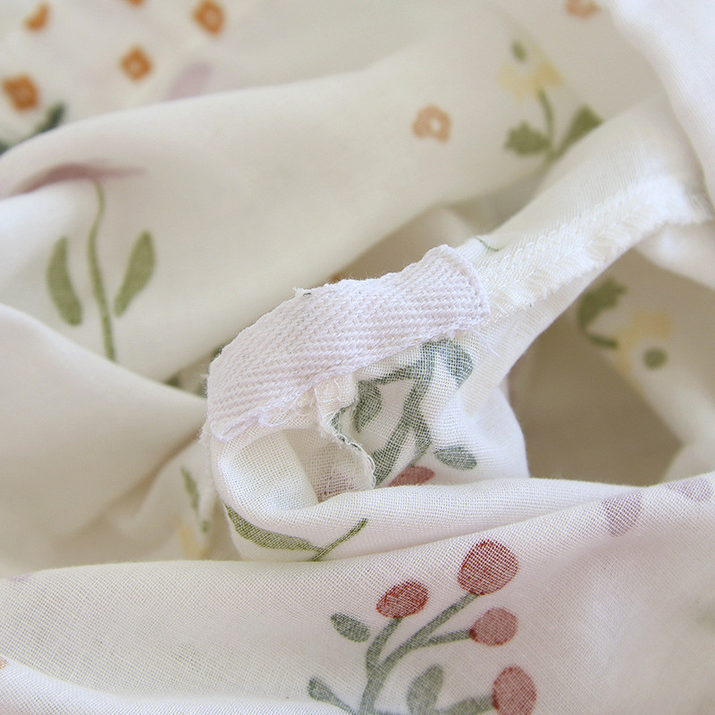 Κοστούμι εγκυμοσύνης από καθαρό βαμβακερό λουλουδάτο για έγκυες γυναίκες που θηλάζουν 2023 Άνοιξη Νέα ενδύματα νοσηλείας με λαιμόκοψη V